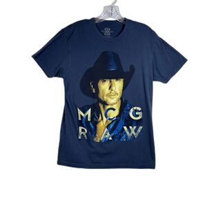 Tim McGraw & Faith Hill Soul 2 Soul World Tour 2017 Concert Shirt Size Medium